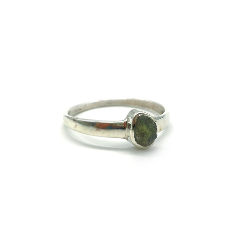 MOLDAVITE RINGS – Cinnabar Soul