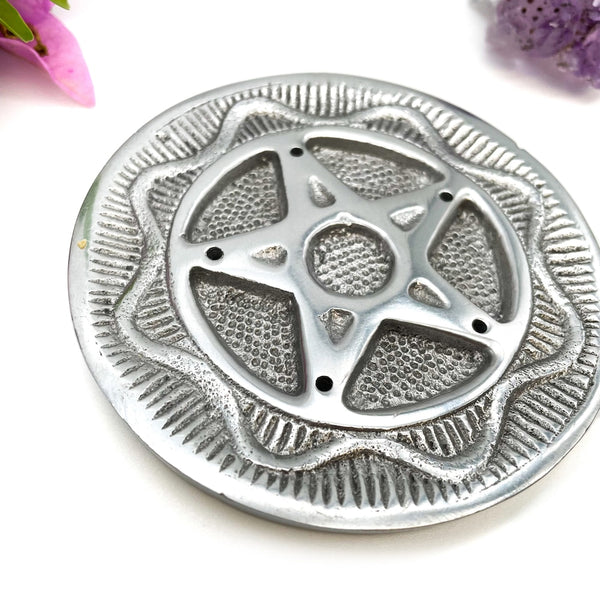 PENTACLE INCENSE PLATE
