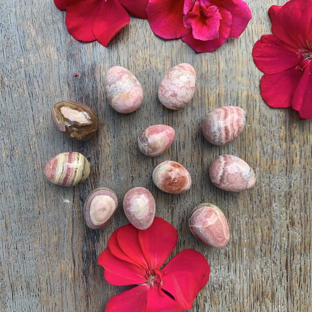 MINI RHODOCHROSITE EGG