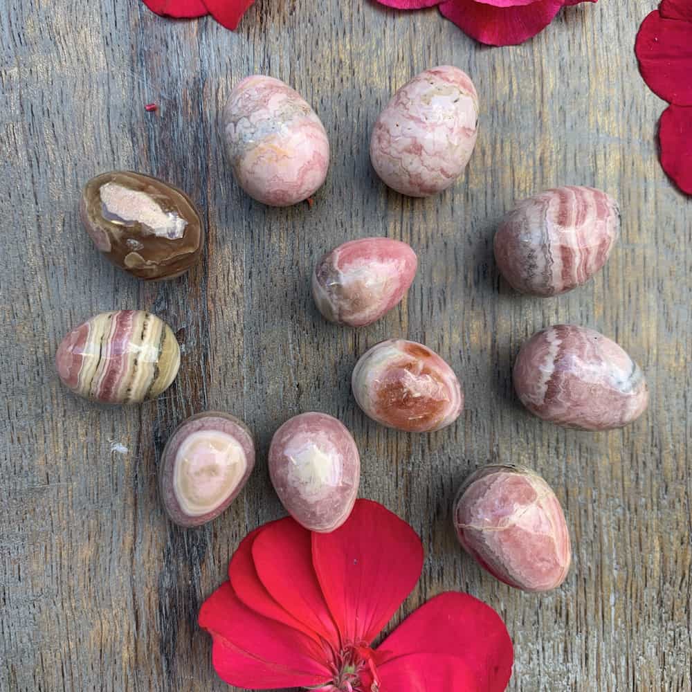 MINI RHODOCHROSITE EGG