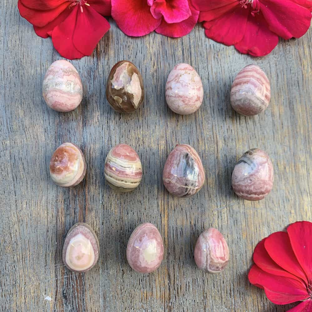 MINI RHODOCHROSITE EGG