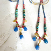 CLEOPATRA PRECIOUS GEMS NECKLACE