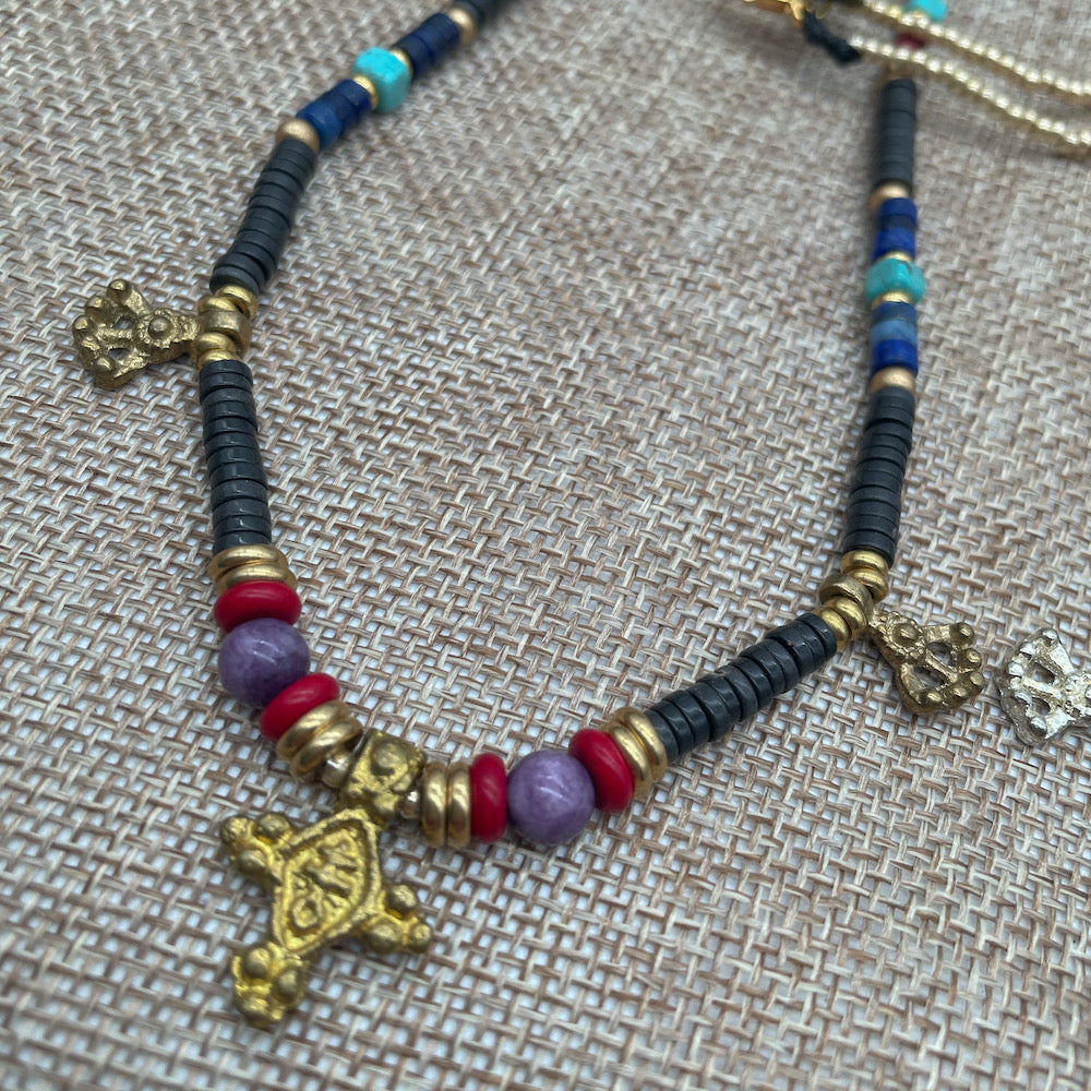 TEMPLE TALISMAN NECKLACE