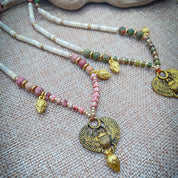 WINGED SCARAB NECKLACE