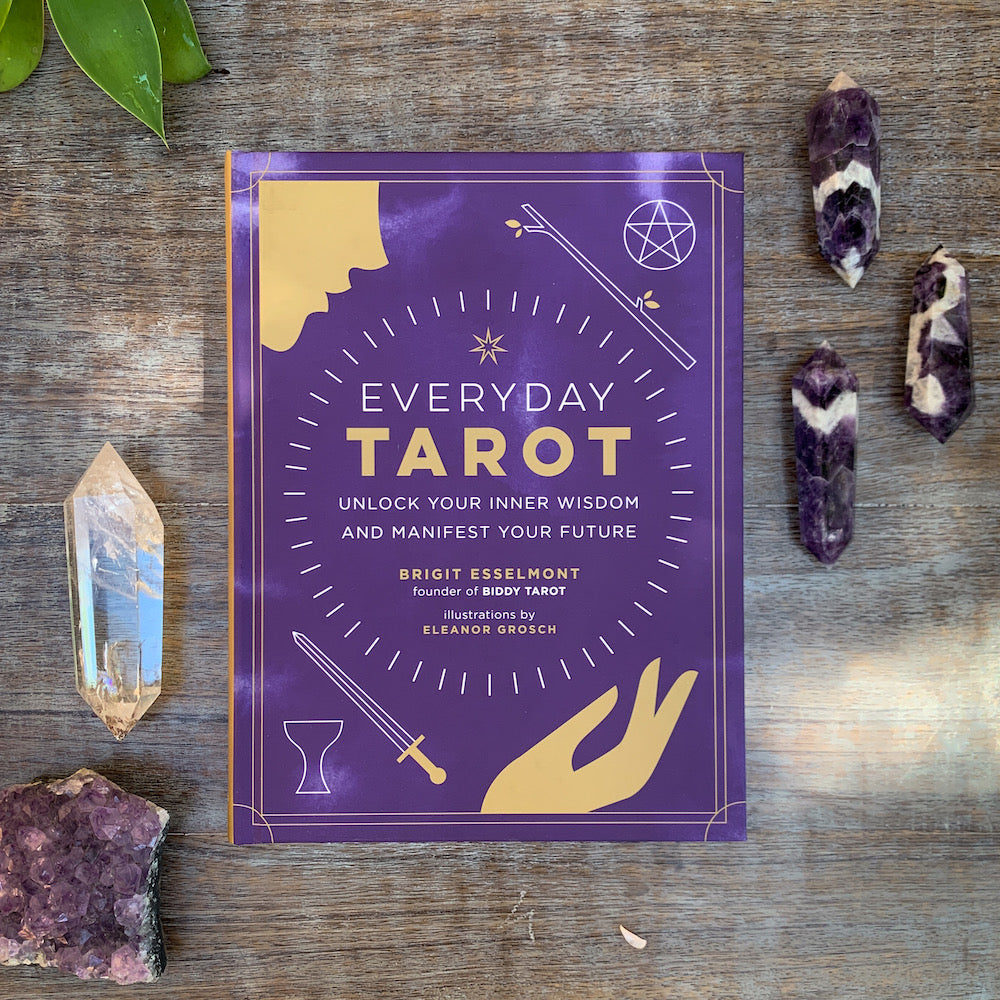 Everyday Tarot Book by Brigit Esselmont founder of Biddy Tarot