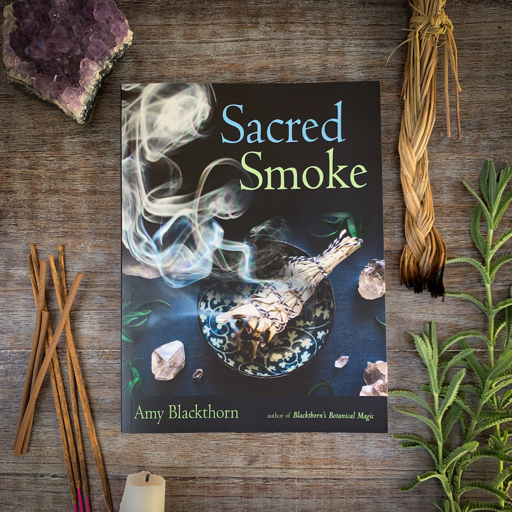 Sacred Smoke Book with Incense