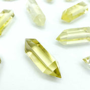 LEMON QUARTZ DOUBLE TERMINATED POINT