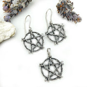 SILVER PENTACLE PENDANT