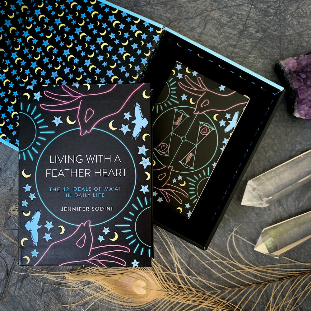 Amenti Oracle Deck by Jennifer Sodini - Cinnabar Soul