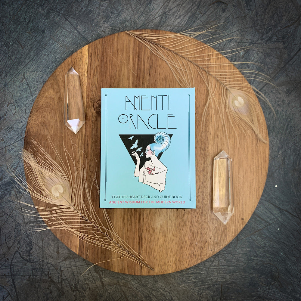 Amenti Oracle Deck by Jennifer Sodini - Cinnabar Soul