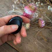 SHUNGITE THUMB STONE